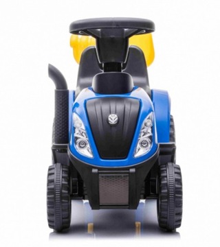 Поездка на тракторе со звуками лопаты с граблями прицепа