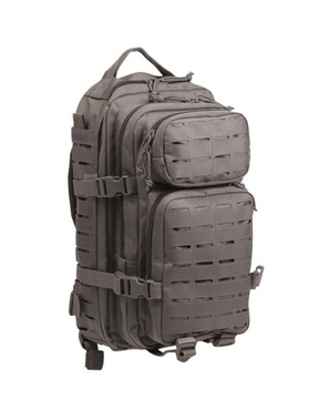 PLECAK SMALL ASSAULT PACK LASER CUT URBAN GREY
