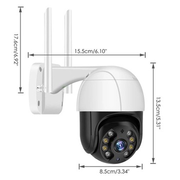 Беспроводная уличная камера 5 Мп Full HD Wi-Fi