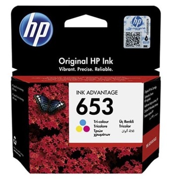 Tusz HP 653 color DeskJet Plus 6075 6475 3YM74AE