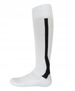 Длинные белые футбольные носки, размеры 41-46.