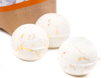 НАБОР НАТУРАЛЬНЫХ СВЕРКАЮЩИХ ШАРОВ ДЛЯ ВАННЫ