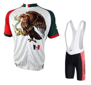 Strój kolarski strój na rower rowerowy Mexico