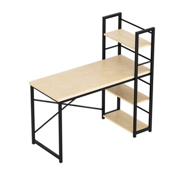 Современный компьютерный стол с книжным шкафом ЛОФТ Mark Adler LEADER 4.0