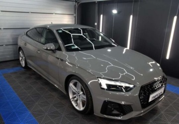 Audi A5 F5 Coupe 2.0 40 TFSI 190KM 2020 Audi A5 Sportback Audi A5 Sportback 40 TFSI Mild Hybrid (MHEV) polski salo, zdjęcie 25