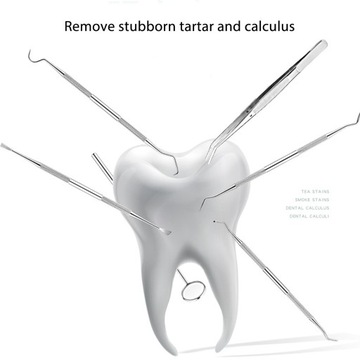 6 шт., гигиенический набор для стоматологических инструментов, средство для удаления GP