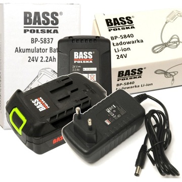 BASS POLSKA BATERIA 2,2Ah AKUMULATOR ŁADOWARKA 24V