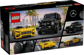 LEGO Speed ​​Champions 76924 Mercedes AMG G 63 и Mercedes AMG SL 63
