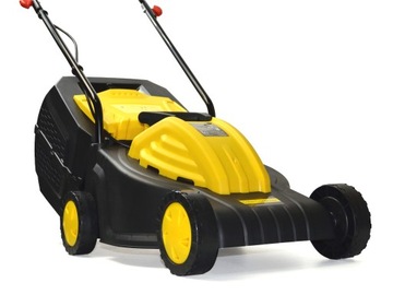 ЭЛЕКТРИЧЕСКАЯ ГАЗОНОКОСИЛКА ИНДУКЦИОННАЯ МАСЛЯНАЯ JOHN GARDENER 2000ВТ 32СМ 35Л