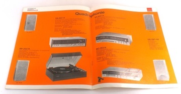 ОРИГИНАЛЬНЫЙ КАТАЛОГ HiFi SHARP 1974 BDB