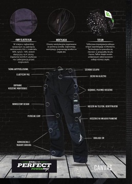 РАБОЧИЕ БРЮКИ STALCO CANVAS M 50 S-78923