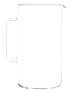 Стеклянный кувшин для напитков Wessper D2 Боросиликатный графин для лимонада 3,3 л