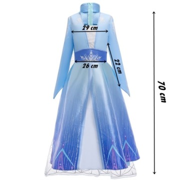 ПЛАТЬЕ ELSA FROZEN 2 FROZEN 2-3л + КОМПЛЕКТ