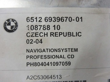 BMW E83 X3 радионавигационная система CID CD 6939670