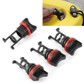 4 шт. Сливные пробки для лодок со стандартной грубой резьбой и полиэтиленовой шайбой для