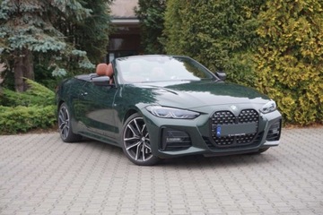 BMW Seria 4 G22-23-26 Cabrio 2.0 430i 245KM 2023 BMW Seria 4 Bezwypadek SalonPL xDrive Tempomat BMW Laser M Sport FV23, zdjęcie 3