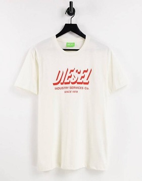 T-shirt z nadrukiem Diesel S