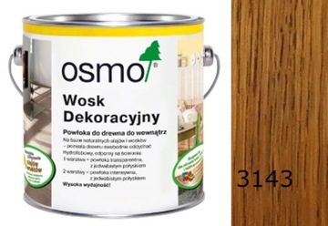 Wosk Dekoracyjny Koniak OSMO 0,75L 3143
