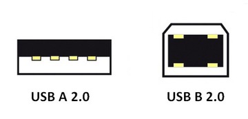 Кабель USB A – USB B – длина 1,8 м