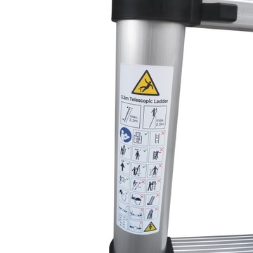 НАКЛОННАЯ ТЕЛЕСКОПИЧЕСКАЯ ЛЕСТНИЦА 3,2 м 12,5 футов Dayplus