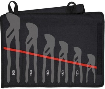 Knipex zwijane etui na 6 kluczy nastawnych