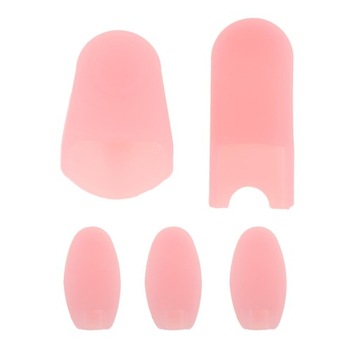 Высококачественная розовая красочная силиконовая подушечка для большого пальца для саксофона.