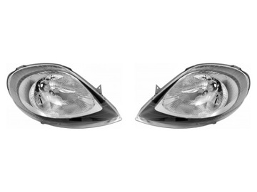 REFLEKTORY LAMPY OPEL VIVARO A 01-06 TYC KOMPLET