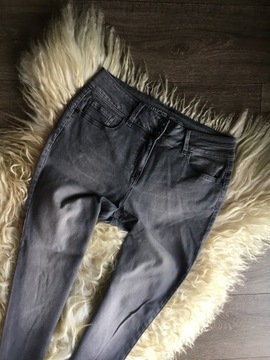 Next spodnie dżinsowe rozciągliwe rurki 40