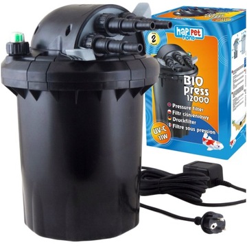 УФ-ФИЛЬТР ДАВЛЕНИЯ 7 Вт ДЛЯ НАСОСА ВОДЫ ПРУДА