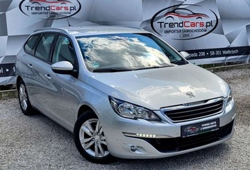 Peugeot 2015 Peugeot 308 1.6 120 KM Navi bezwypadkowy serwisowany OPLACONY 1.6 Diesel