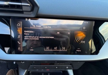 Audi A3 8Y 2022 Audi A3 Sportback salon PL FV VAT 23 S Line panorama 1.5 Hybryda, zdjęcie 15