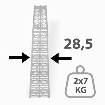 СПЕЦИАЛЬНЫЕ ПОГРУЗОЧНЫЕ НАПРАВЛЕНИЯ, СКЛАДАННЫЕ НА STIGA