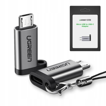 АДАПТЕР UGREEN USB-C НА MICRO USB АДАПТЕР