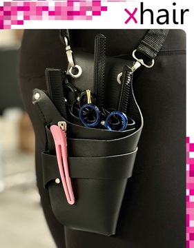 Кожаная парикмахерская кобура УДОБНЫЙ ремень для ножниц для парикмахера