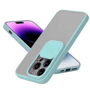 ETUI PODWÓJNA OCHRONA DO IPHONE 14 PRO - MINT