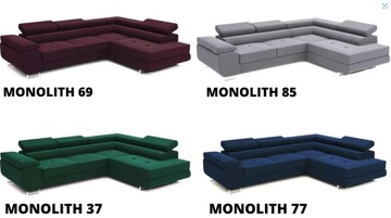 Диван угловой АСТОН, функция сна, регулируемые подголовники.