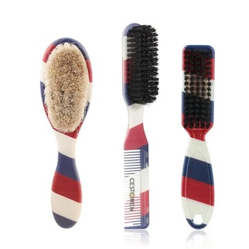 New Professional Barber Shaving Beard Brush Hair Removal Neck Duster