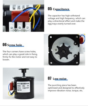 Промышленный двигатель для переворота яиц 60KTYZ