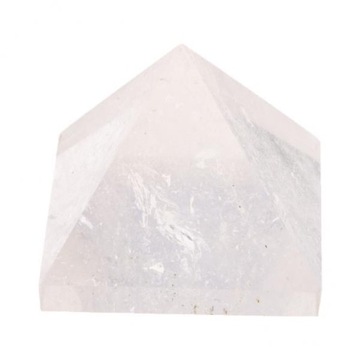 2x 5cm piramida z naturalnego kryształu górskiego