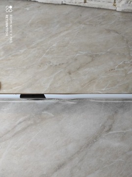 Уплотнитель дверной щетки 1м: 37мм Tesa белый