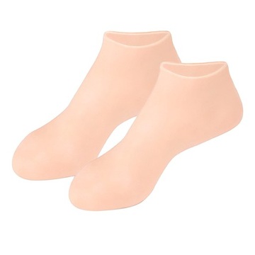 SKARPETKI SILIKONOWE NAWILŻAJĄCE SKARPETKI DO PEDICURE SKARPETKI DO PIELĘGNACJI STÓP SKIN S 33-35