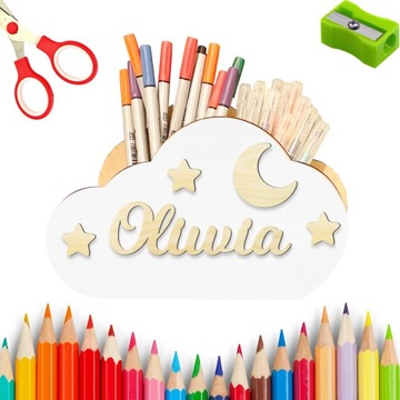 Возьмите -аут организатора для стола облачных карандаш для карандаша для карандашных схем подарков