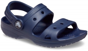 CROCS сандалі темно-сині без застібок плоскі 23,5 6_A
