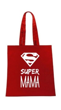 Экологическая сумка SUPER MAMA BLACK