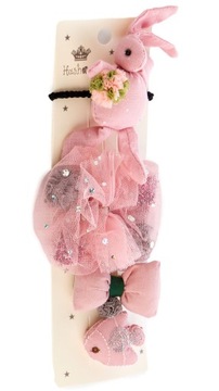 OZDOBY DO WŁOSÓW GUMECZKI SPINECZKI DZIEWCZYNKI