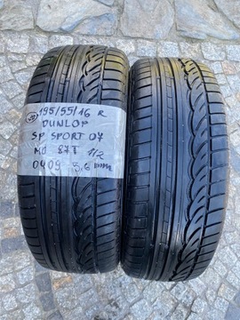 OPONA DUNLOP SP SPORT 07 195 55 16 MO 87T 5,6mm