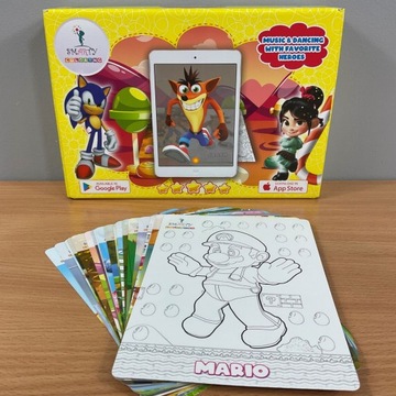 ИНТЕРАКТИВНЫЕ 4D РАСКРАСКИ ГЕРОИ И РУЧКИ!