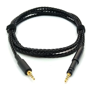 Ręcznie wykonany zbalansowany kabel do SENNHEISER HD 620S 6N OCC 90cm
