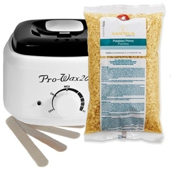 ZESTAW DO DEPILACJI PODGRZEWACZ + WOSK 1kg +GRATIS