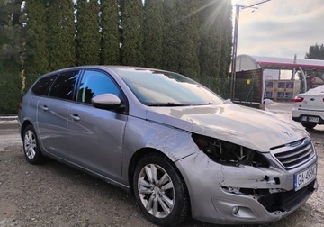 Peugeot 2016 Peugeot 308 2016r, 2.0HDI-150KM. AUTOMAT. Lekko uszkodzony prawy przod. Je